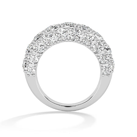 Round LG Diamond Ring in Yellow Gold - Binson Diamonds Antwerp