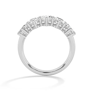 Oval LG Diamond Ring in White Gold - Binson Diamonds Antwerp