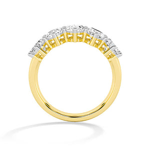 Oval LG Diamond Ring in White Gold - Binson Diamonds Antwerp