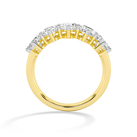 Oval LG Diamond Ring in White Gold - Binson Diamonds Antwerp