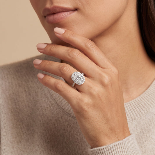 Cushion LG Diamond Ring