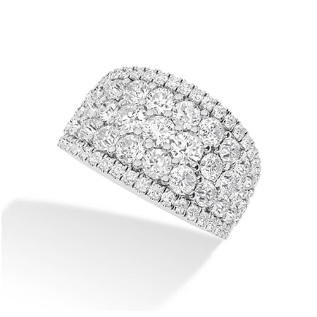 Round LG Diamond Ring in Yellow Gold - Binson Diamonds Antwerp