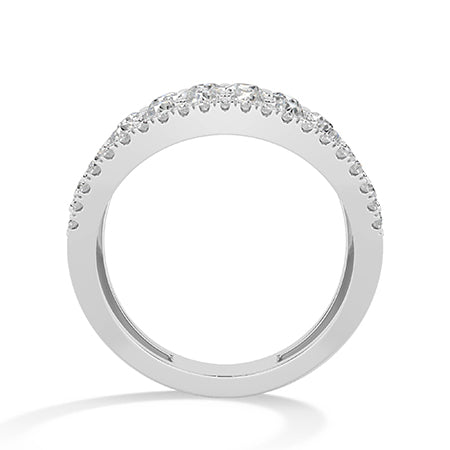 Round LG Diamond Ring in Yellow Gold - Binson Diamonds Antwerp