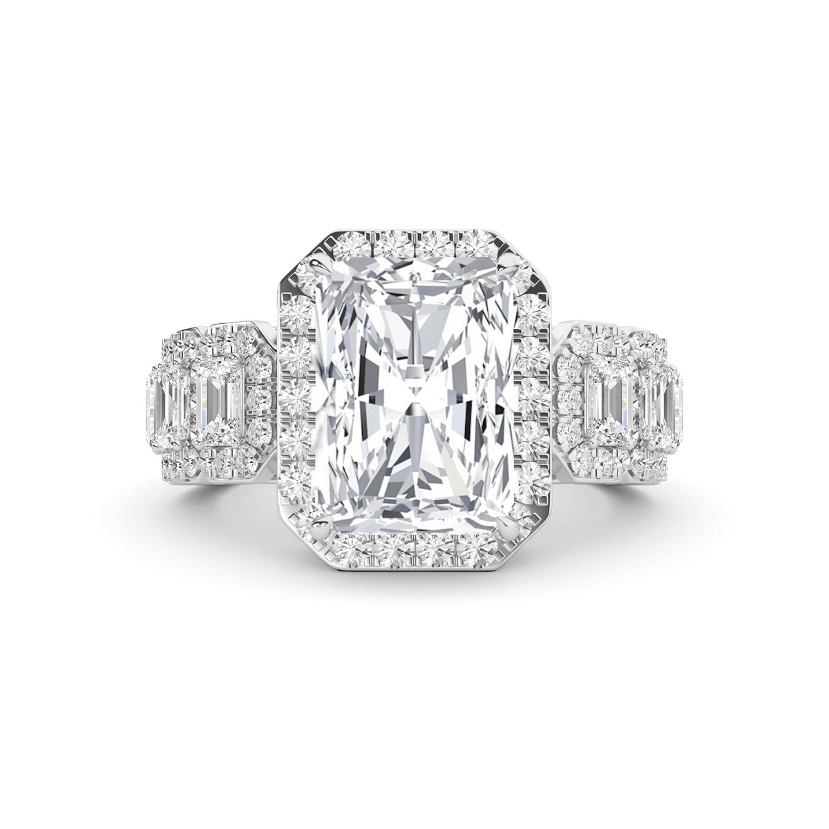 LR66673 lab-grown diamond ring