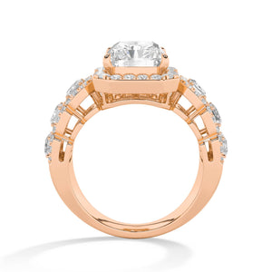 LR66673 lab-grown diamond ring