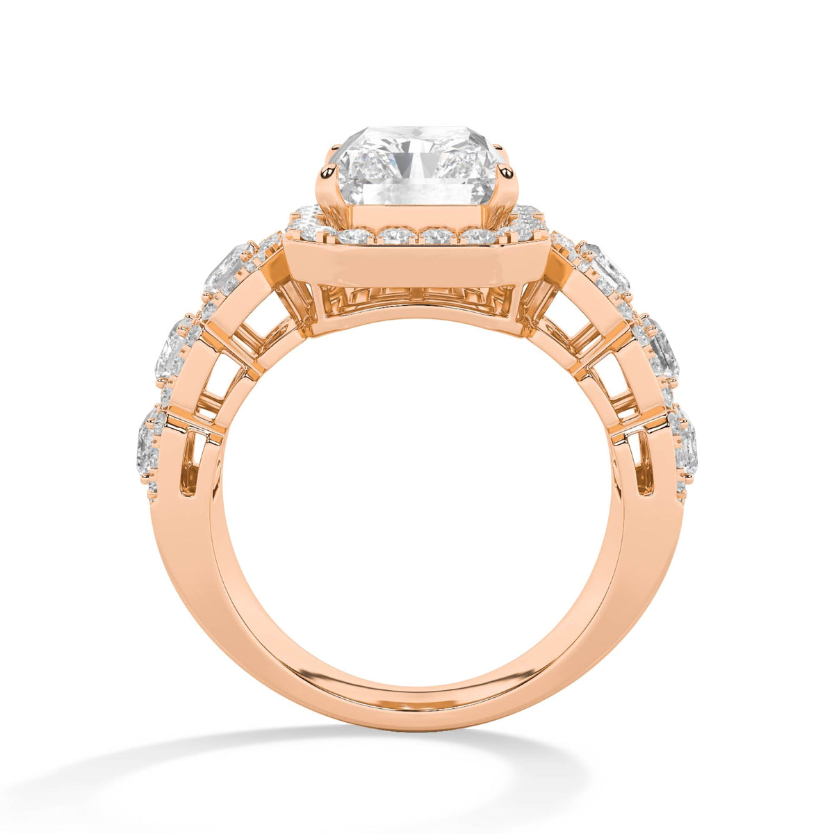 LR66673 lab-grown diamond ring