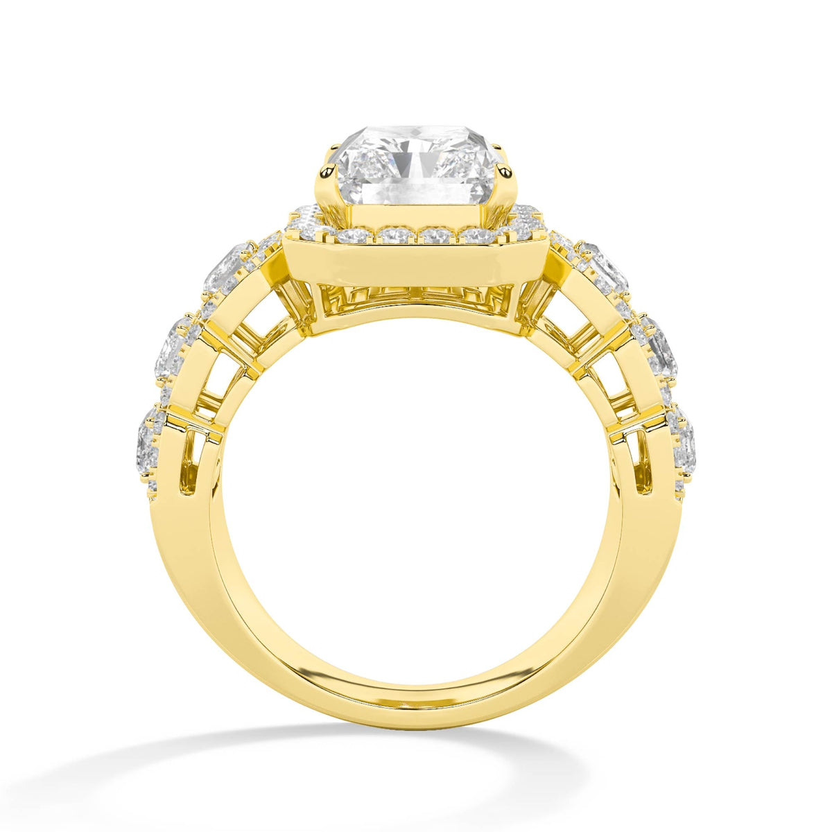 LR66673 lab-grown diamond ring