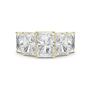 Radiant LG Diamond Ring