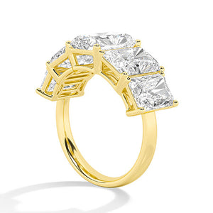 Radiant LG Diamond Ring