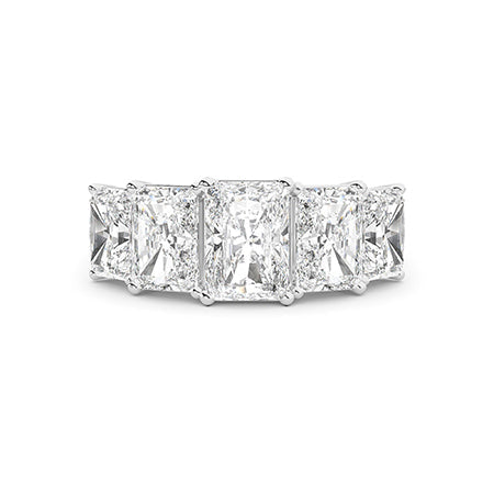 Radiant LG Diamond Ring