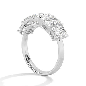 Radiant LG Diamond Ring