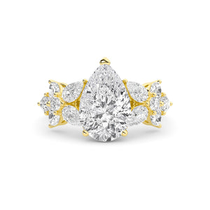 LR68567 lab-grown diamond ring