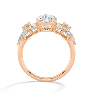 LR68567 lab-grown diamond ring