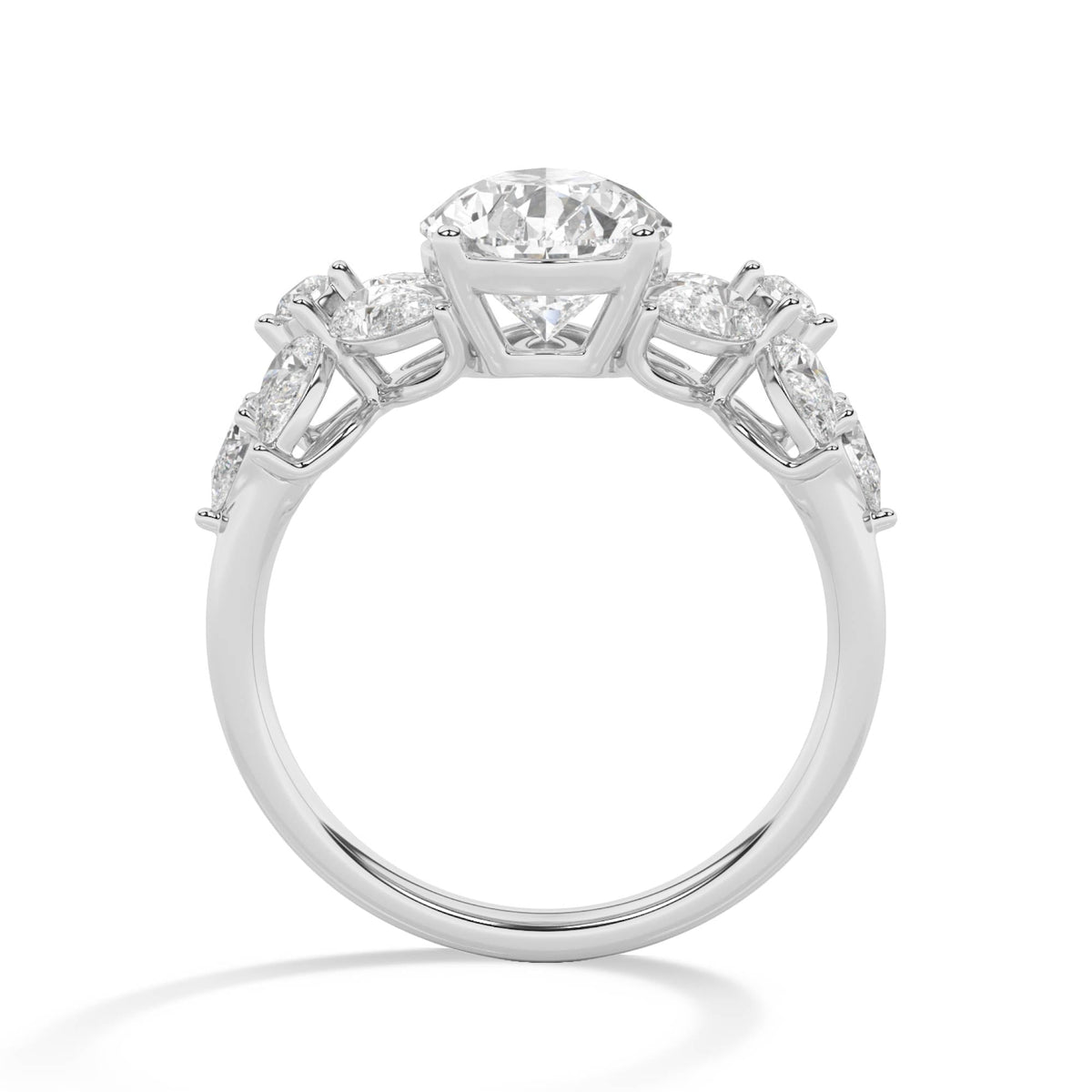 LR68567 lab-grown diamond ring