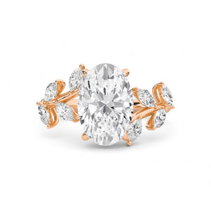 LR68702 lab-grown diamond ring