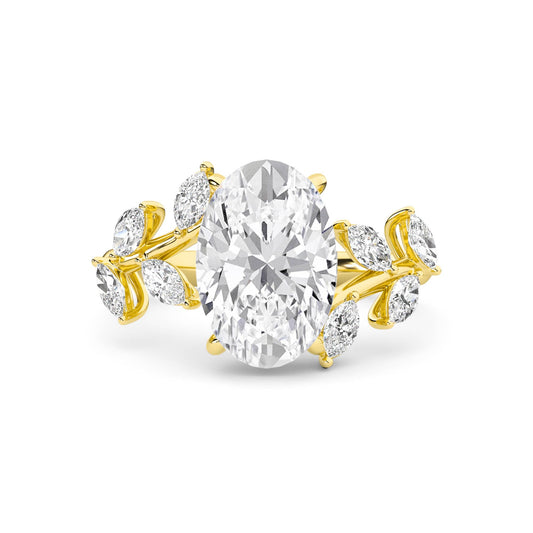 LR68702 lab-grown diamond ring