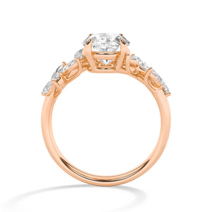 LR68702 lab-grown diamond ring