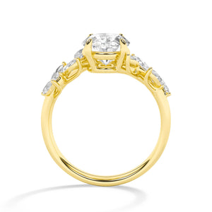 LR68702 lab-grown diamond ring