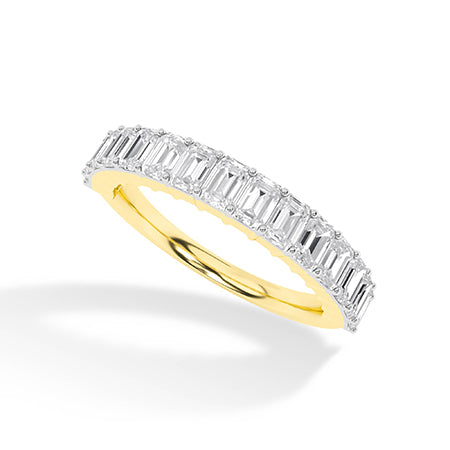 LG Diamond Ring in White Gold - Binson Diamonds Antwerp