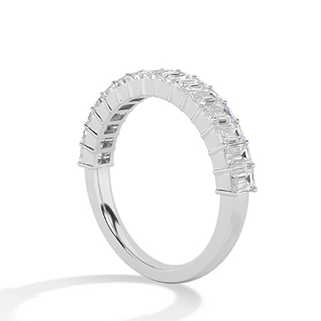 LG Diamond Ring in White Gold - Binson Diamonds Antwerp