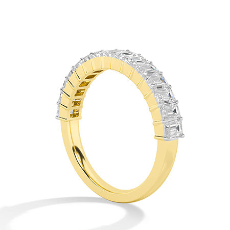 LG Diamond Ring in White Gold - Binson Diamonds Antwerp