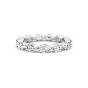 LG Diamond Ring in Rose Gold - Binson Diamonds Antwerp