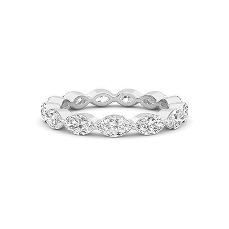 LG Diamond Ring in Rose Gold - Binson Diamonds Antwerp