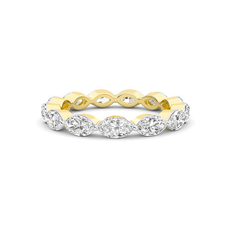 LG Diamond Ring in Rose Gold - Binson Diamonds Antwerp
