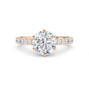 LR60494-3 lab-grown diamond ring