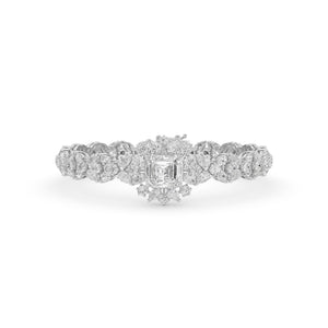18K Lab-Grown Diamond Bracelet – MLB00544 - White Gold