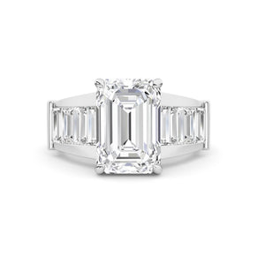 18K Lab-Grown Diamond Ring – MLR00287-1 - White Gold