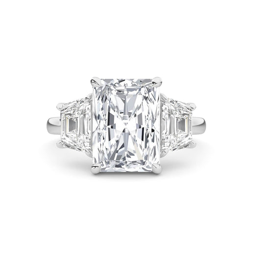 18K Lab-Grown Diamond Ring – MLR00288 - White Gold