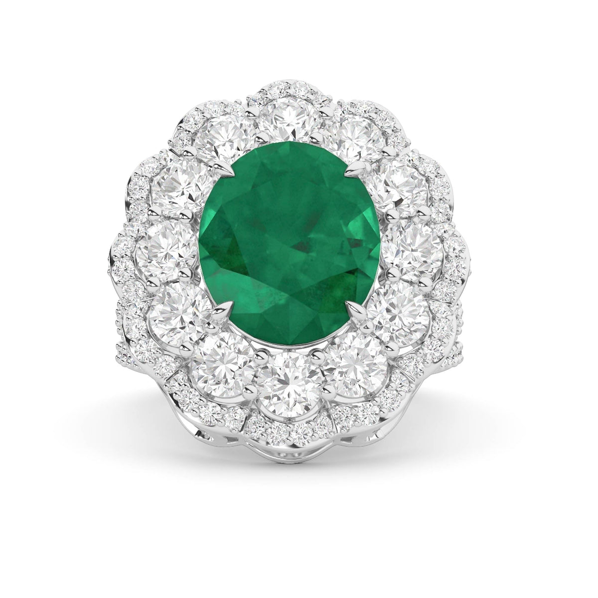 Round LG Diamond Ring