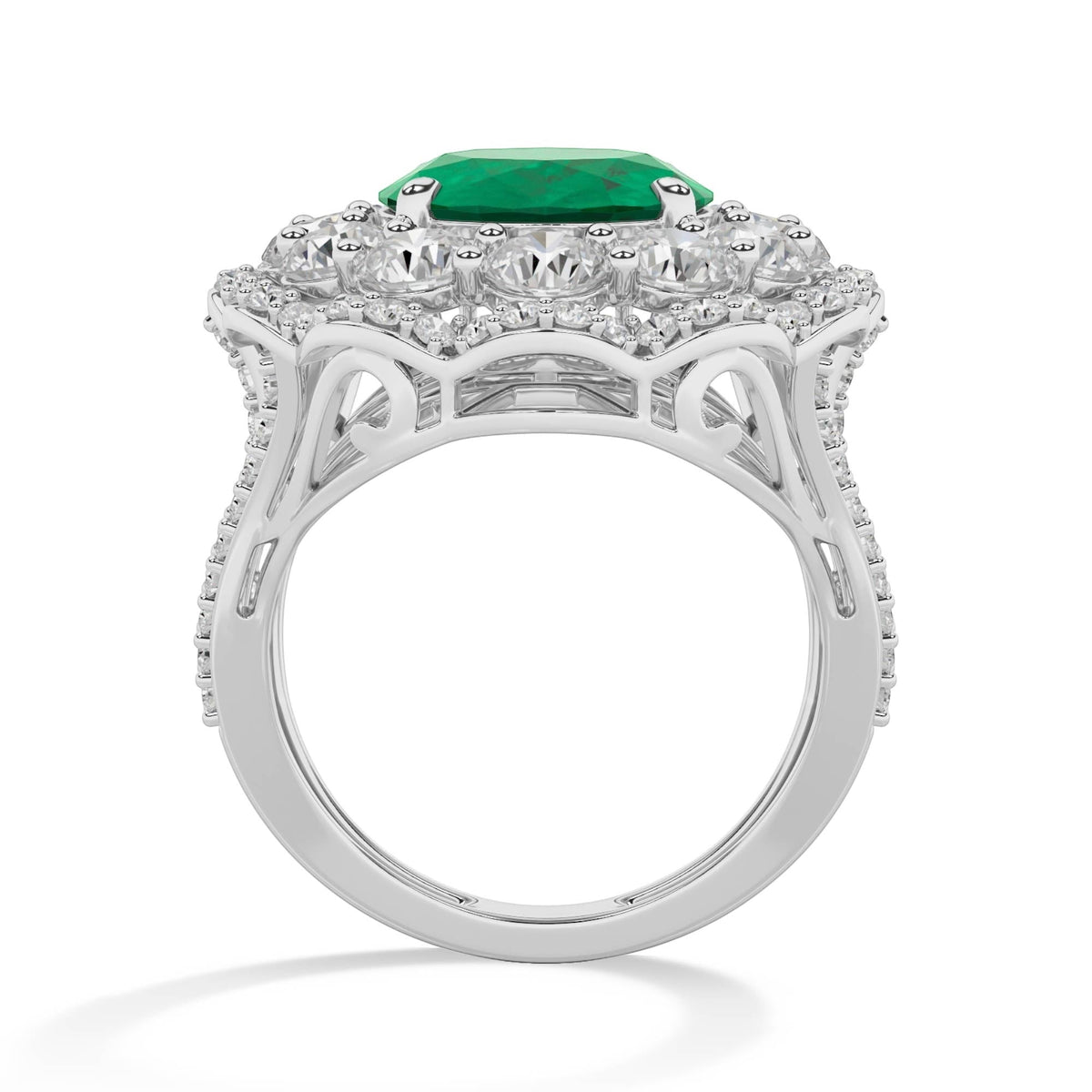 Round LG Diamond Ring