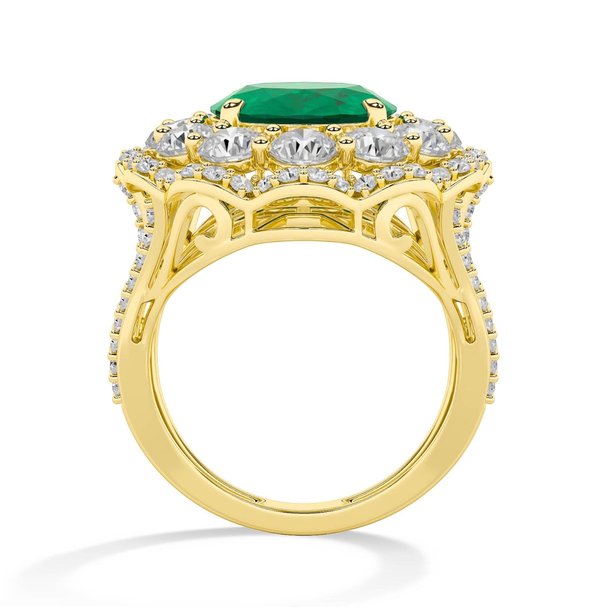 Round LG Diamond Ring