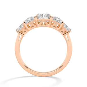 MLR00635 lab-grown diamond ring