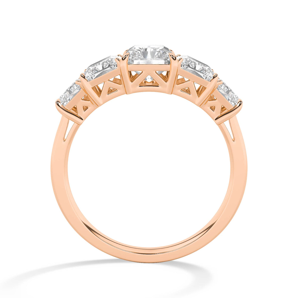 MLR00635 lab-grown diamond ring