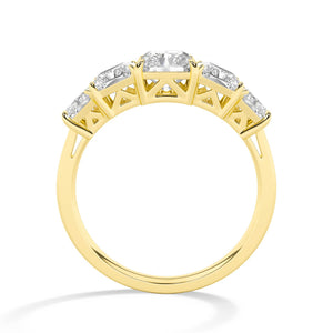 MLR00635 lab-grown diamond ring