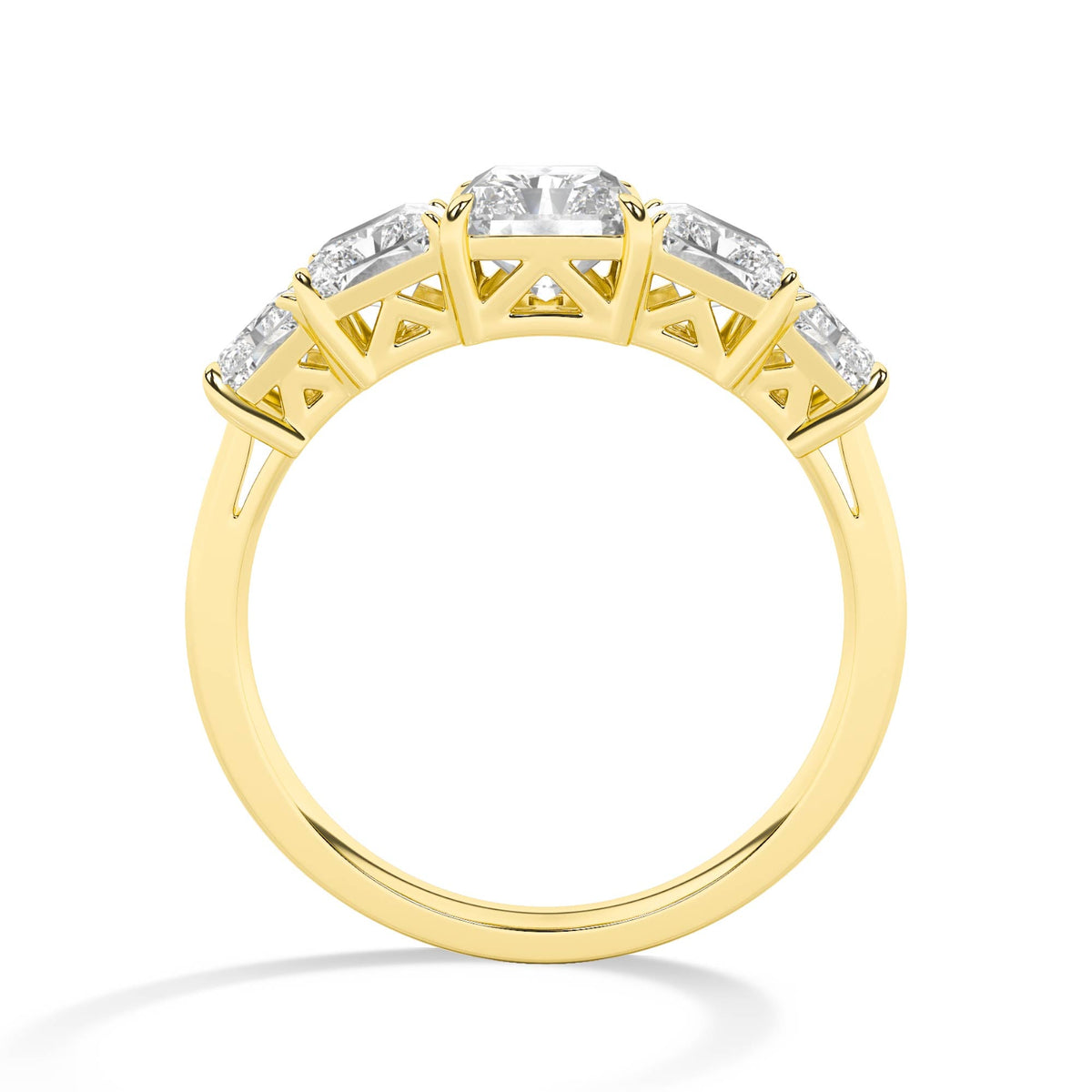 MLR00635 lab-grown diamond ring