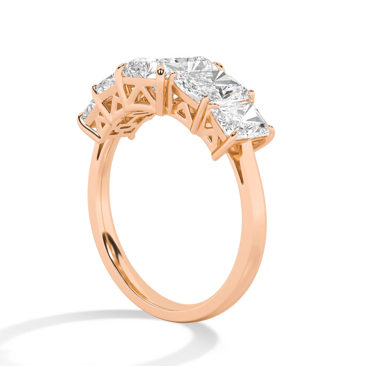 MLR00635 lab-grown diamond ring