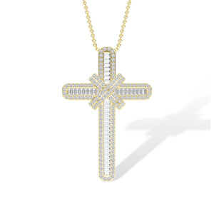 18K Lab-Grown Diamond Pendant – MPT00543 - Yellow Gold