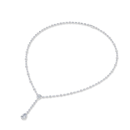 Marquise LG Diamond Necklace – NK66697-1 - White Gold