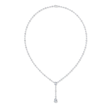 Marquise LG Diamond Necklace – NK66697-1 - White Gold