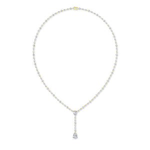 Marquise LG Diamond Necklace – NK66697-1 - Yellow Gold