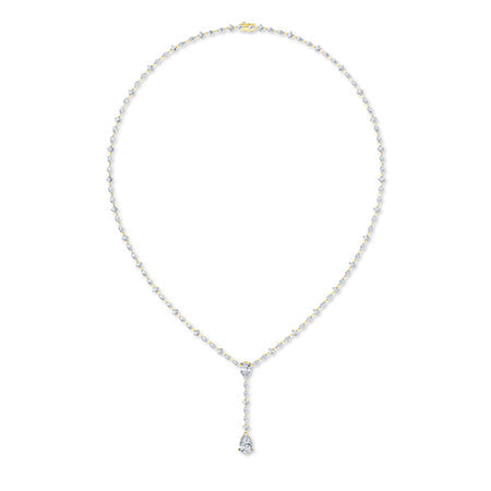Marquise LG Diamond Necklace – NK66697-1 - Yellow Gold