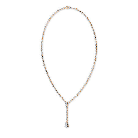 Marquise LG Diamond Necklace – NK66697-1 - Rose Gold