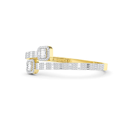 LG Diamond Bracelet in Rose Gold - Binson Diamonds Antwerp