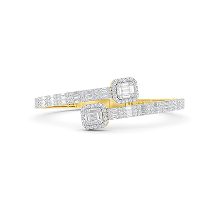 LG Diamond Bracelet in Rose Gold - Binson Diamonds Antwerp
