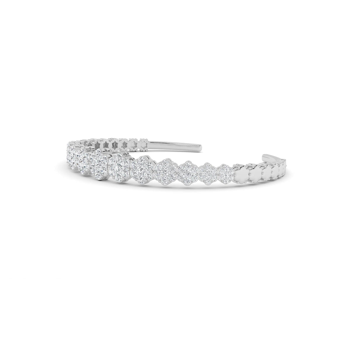 LG Diamond Bracelet in Yellow Gold - Binson Diamonds Antwerp