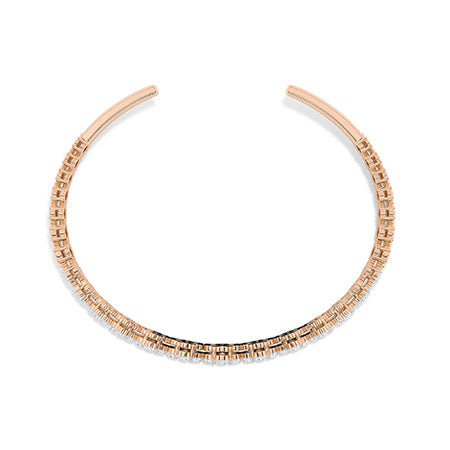 LG Diamond Bracelet in Rose Gold - Binson Diamonds Antwerp